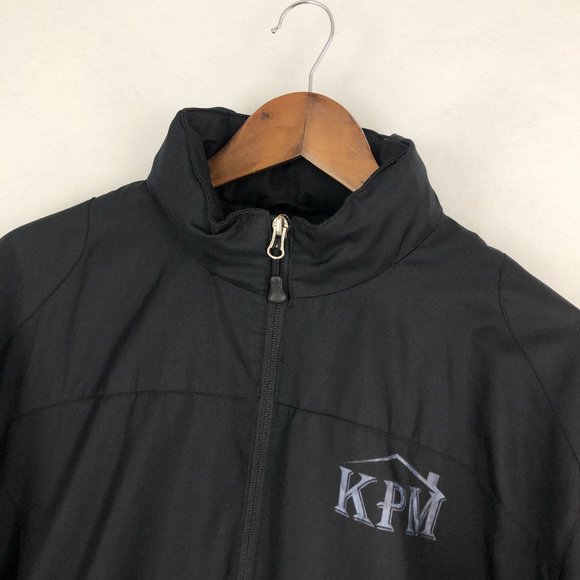 Port Authority Men's Size Medium Black KPM Long Sleeve Lined Full Zip Jacket - Picture 2 of 15